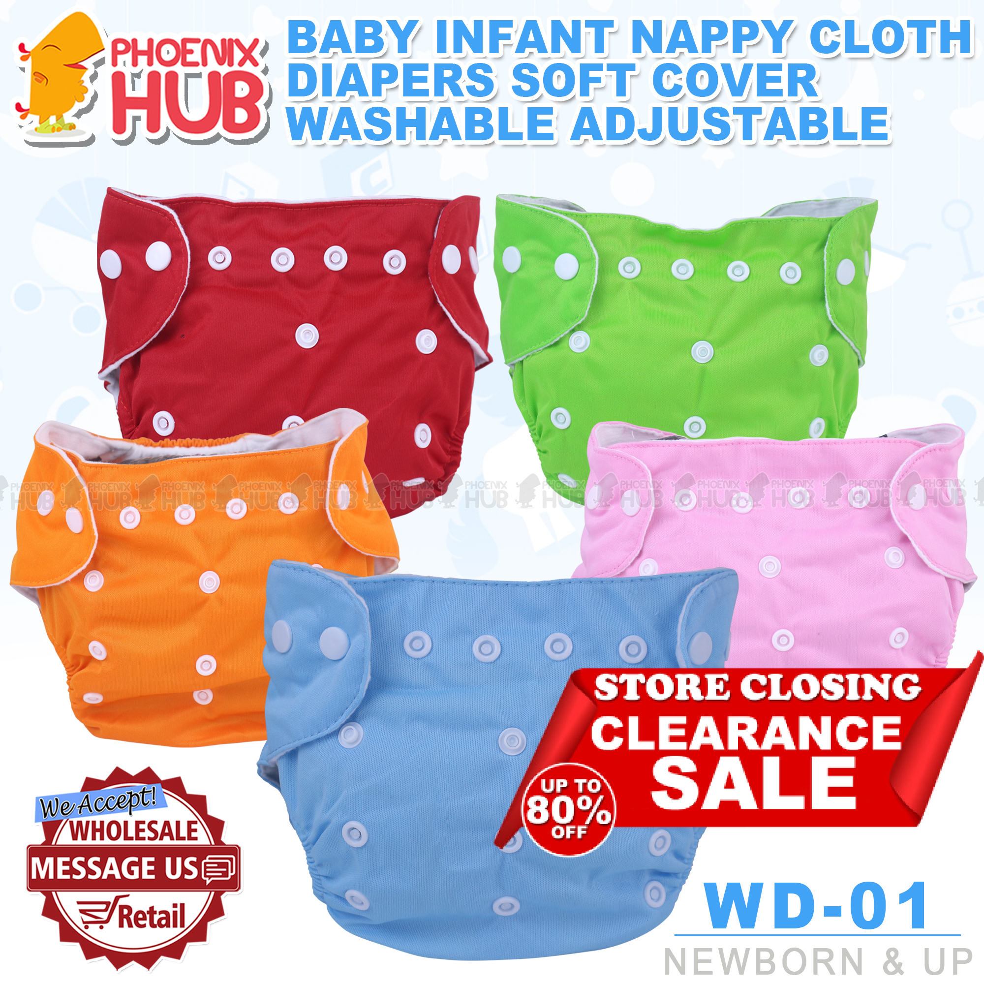 Buy Reusable Baby Cloth Diaper online