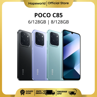 POCO C85 (6/128GB) (8/256GB) - GARANSI RESMI Harga 1,799,000 rupiah*Gratis Ongkir