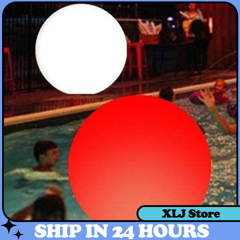 LED Beach Ball, Inflatable Light Up Beach Ball With Remote Control, Floating Pool Toys With 16 Colors Lights And 4 Modes For Kids Summer Parties Pool Decorations ราคา 92 บาท*ส่งฟรี