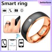 BETTERFORM Stainless Steel NFC Smart Ring for Android Phone