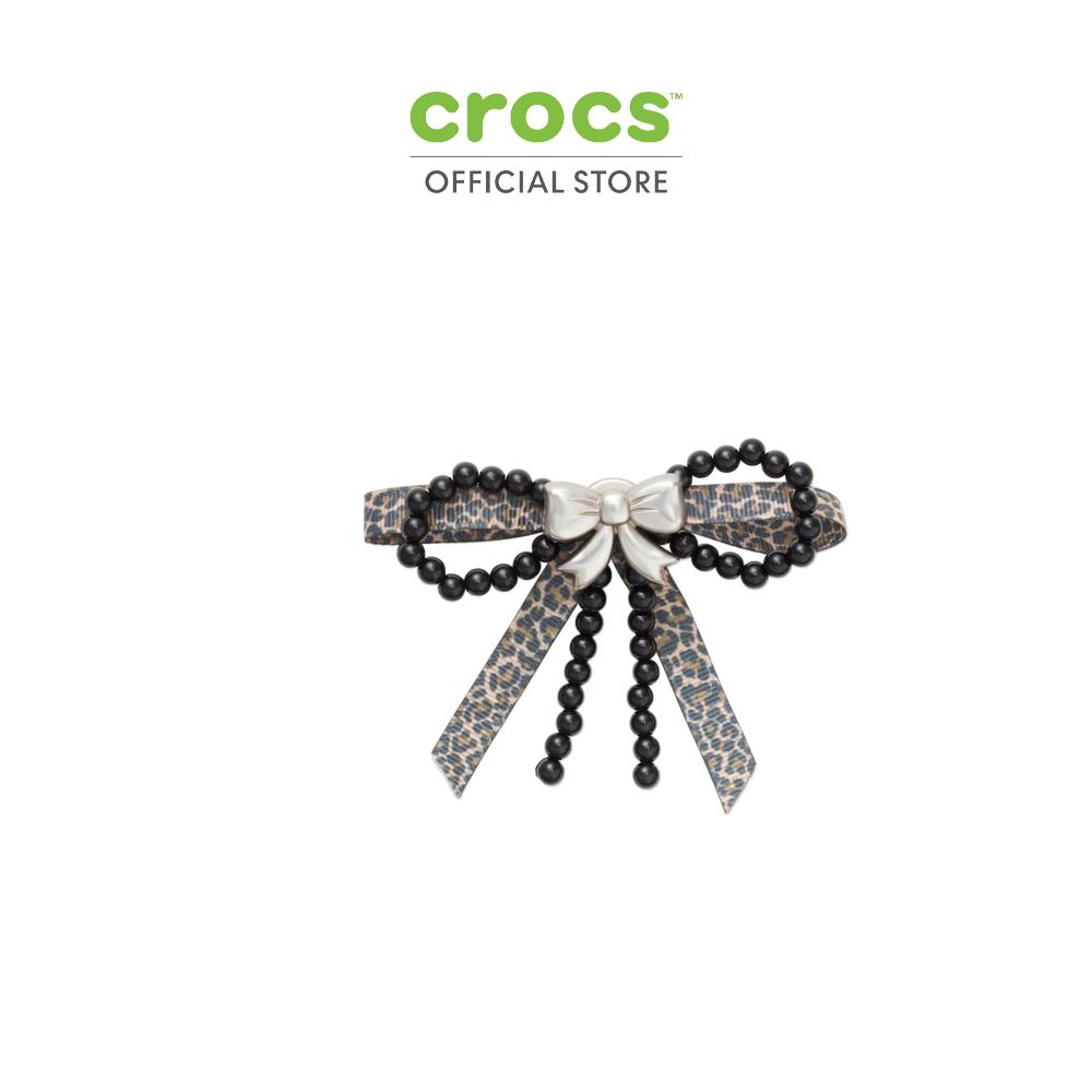 Crocs Jibbitz Shoe Accessories ™ Silver and Black Mix Bow Model 10016728 - Multicolor ราคา 360 บาท*ส่งฟรี