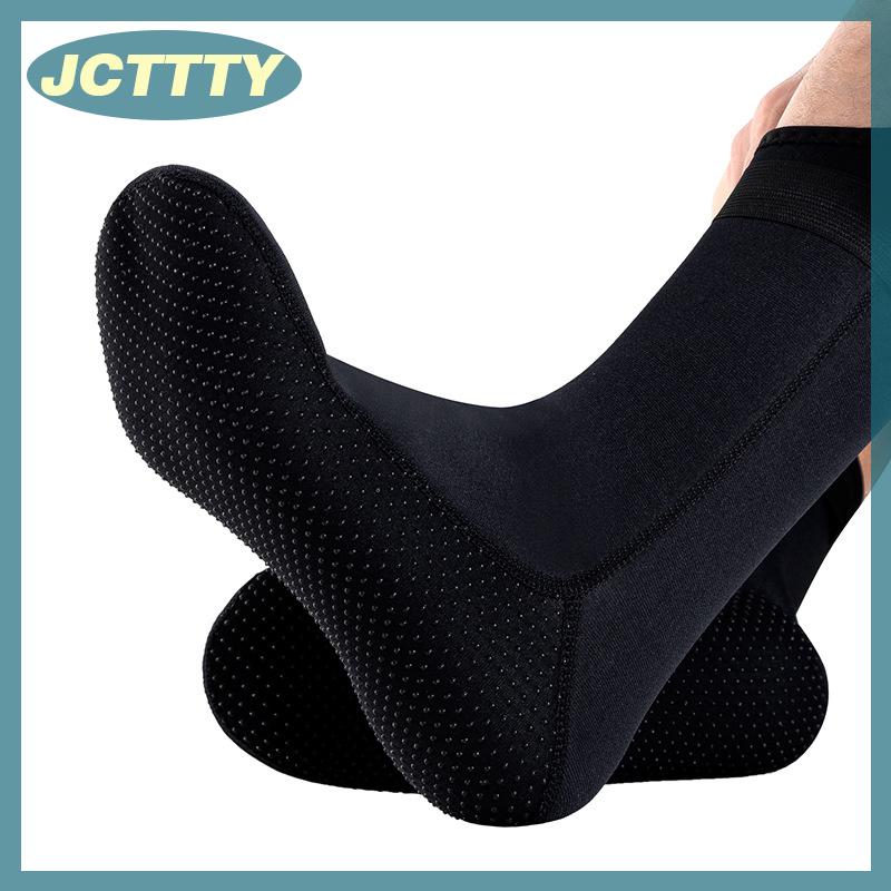 JCTTTY 3Mm Cao Su Tổng Hợp Lặn Vớ Giày Nước Khởi Động Không-Trượt Bãi Biển Khởi Động Wetsuit Giày Làm Nóng Lặn Lặn Lặn Lặn Lướt Sóng Vớ Cho Người Lớn