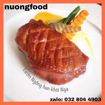 Lườn ngỗng nga xông khói 1 miếng +250gr nuongfood