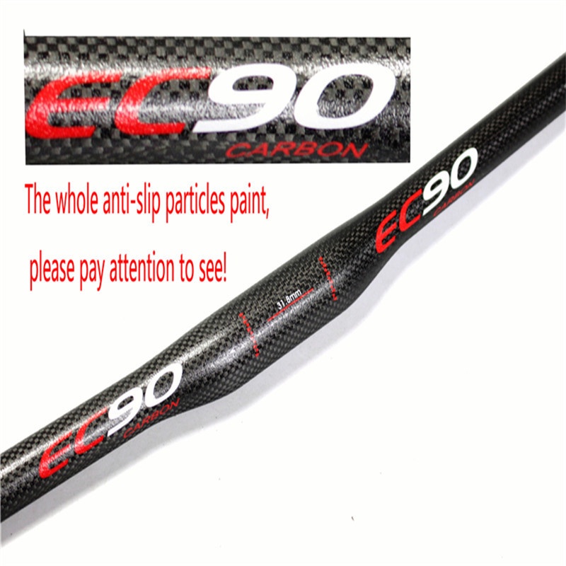 Ec90 xử lý tay cầm sợi carbon ghi-đông MTB tay lái xe đạp leo núi chống trượt thiết kế độ bền cao ghi đông xe đạp