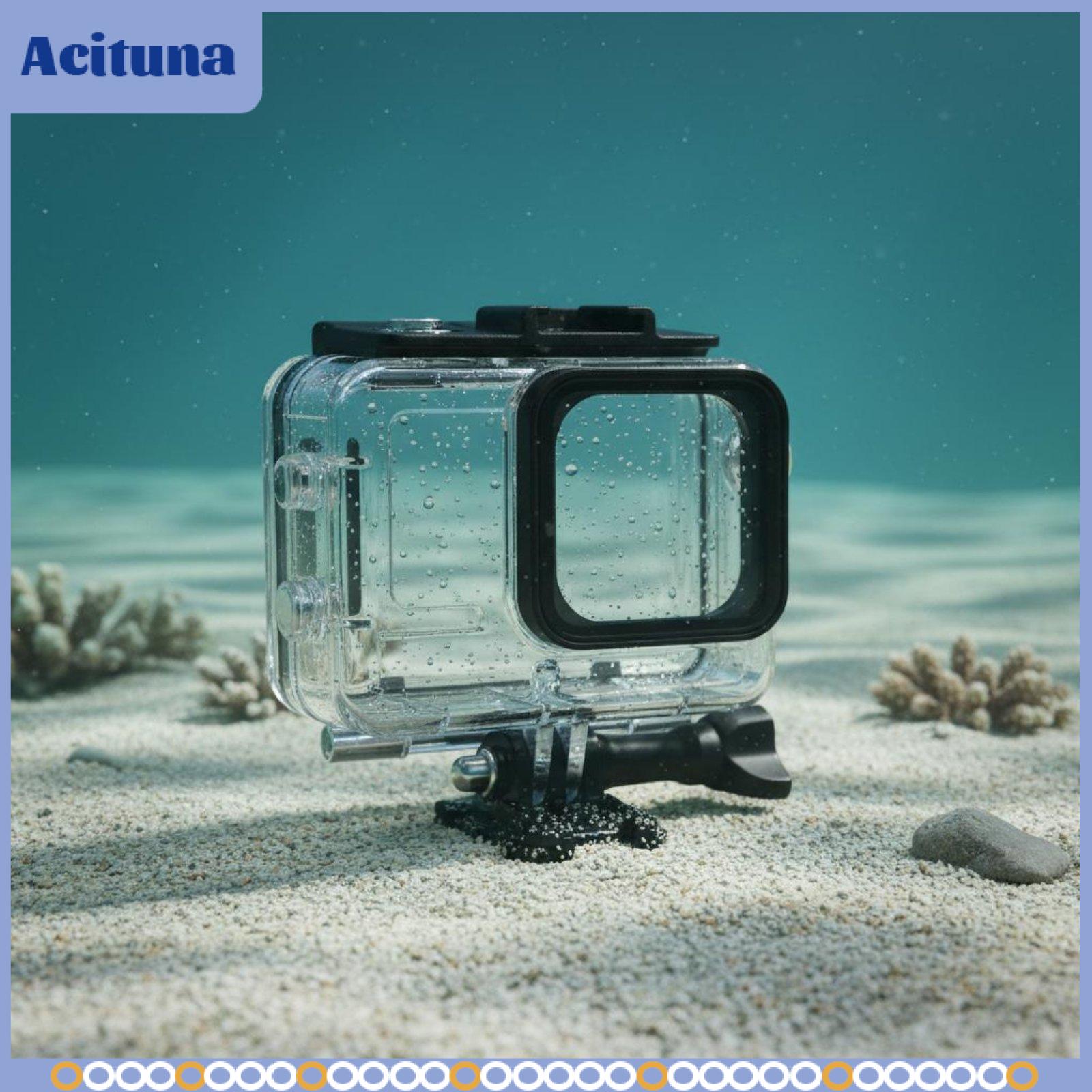 High Light Transmittance Underwater Dive Housing Long-Lasting Construction Underwater Shielded Shell Shockproof for Divers, Diving