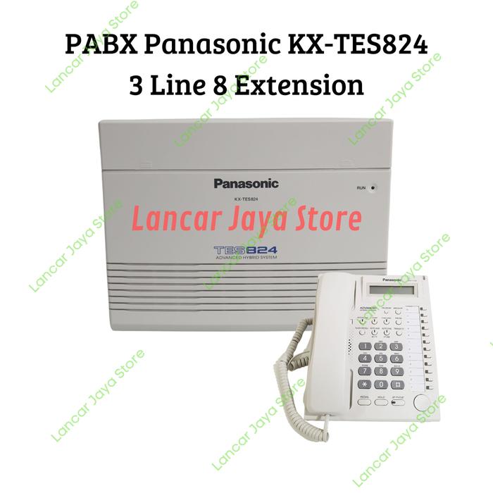 PROMO PANASONIC BASIC PACKAGE PABX TES824 - WHITE - Locklokey Giá 12,466,000 Đồng*Miễn phí vận chuyển