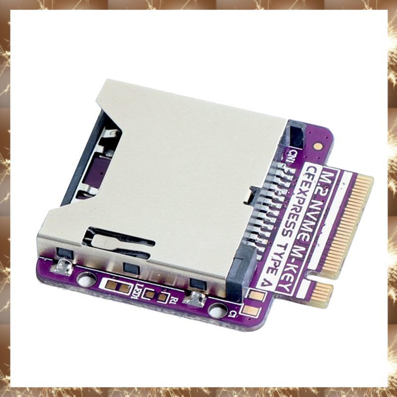 CFExpress Type-A Memory Card to M2 NVME M Key Adapter Card Supports PCIe3.0 4.0 Card Holder, Easy to Use