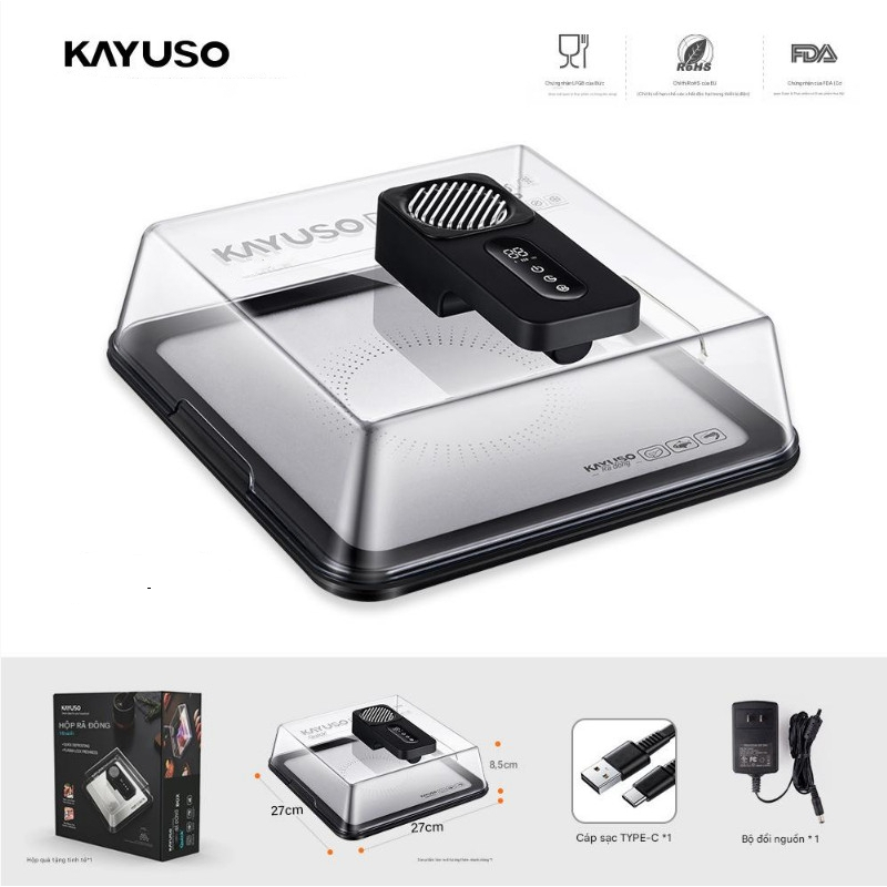 [Hàng Cao Cấp] Máy rã đông thực phẩm UV KAYUSO Germany Quick Ultraviolet New Lux3 ⚜️Home and Garden⚜️