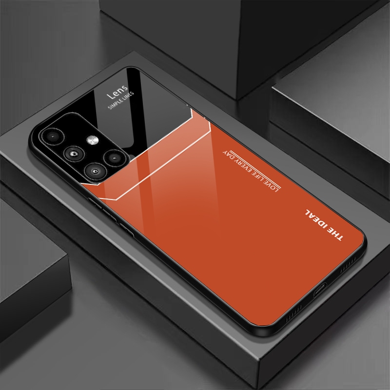 Ốp Lưng SAMSUNG A31 M51 A51 A71 Mặt lưng kính chống sốc thiết kế riêng