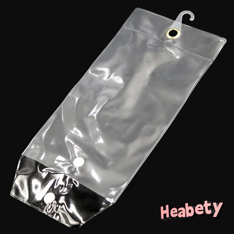 กระเป๋าใส่วิกผมถุงพลาสติกใสปิดผนึกสำหรับใส่วิกผมบรรจุภัณฑ์สำหรับโชว์เครื่องประดับอุปกรณ์จัดระเบียบทางธุรกิจขนาด12-32นิ้ว ราคา 25 บาท*ส่งฟรี