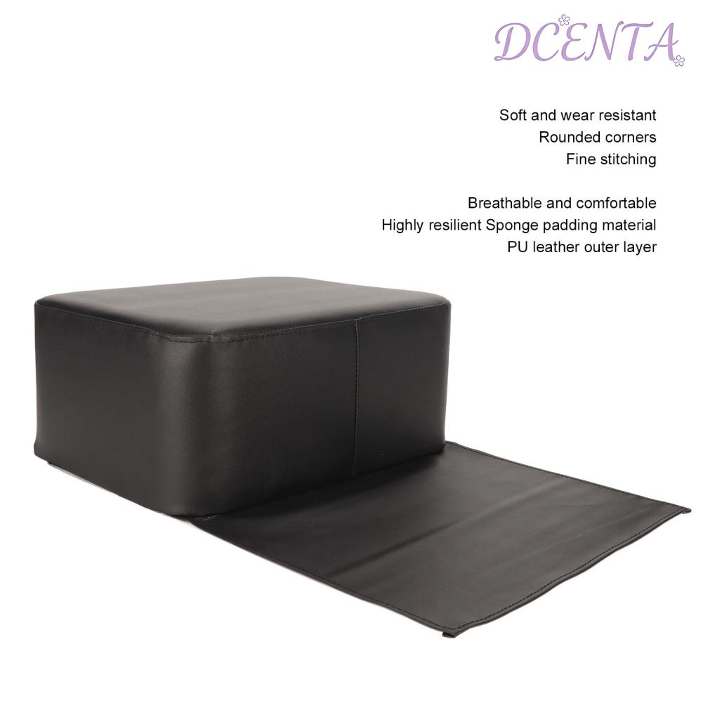 DCENTA จัดแต่งทรงผมเก้าอี้ที่นั่งเบาะหนัง PU 17 ซม.ความสูงตัดผม Salon Booster ที่นั่งนุ่มสำหรับ Hairdressing Shop สำหรับเด็ก ราคา 1,787 บาท*ส่งฟรี