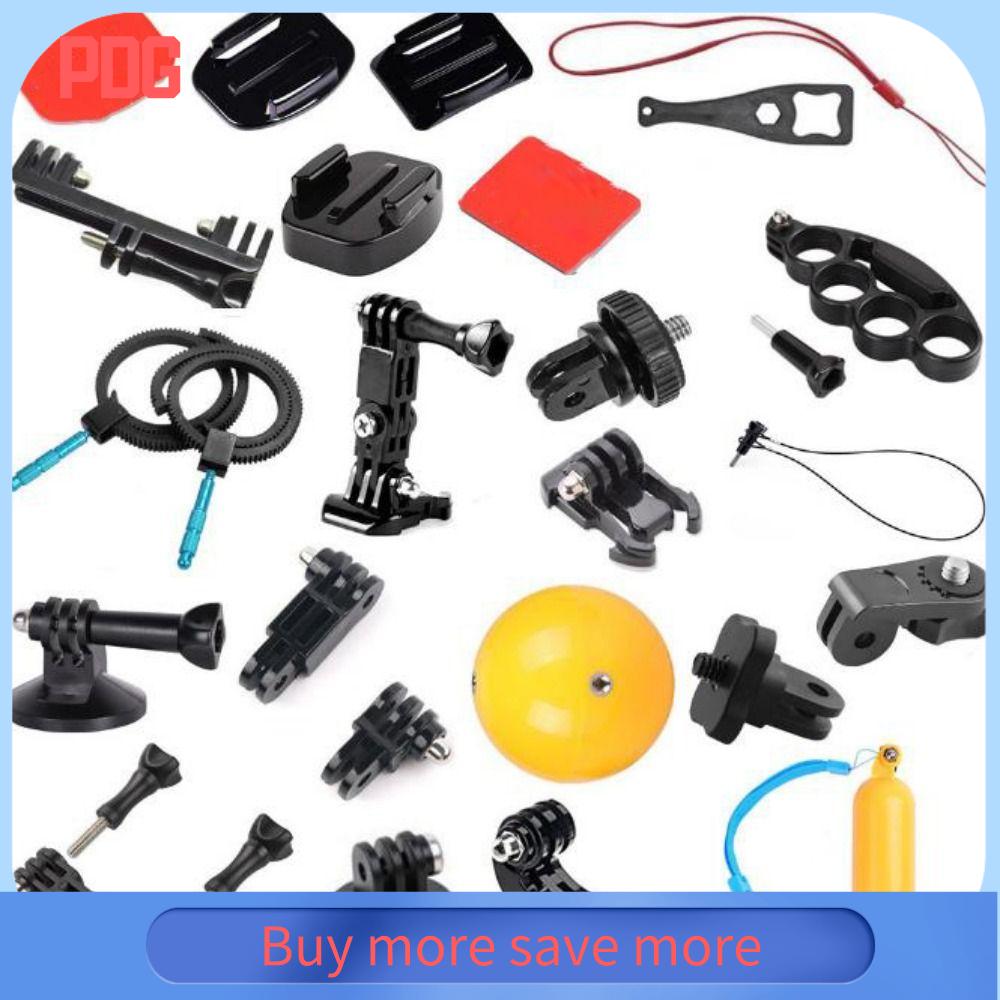 PDG Phổ quát Phụ kiện máy ảnh thể thao Nhựa 10 phong cách Bộ chuyển đổi cơ sở Chất lượng cao Đế tích hợp vít dài