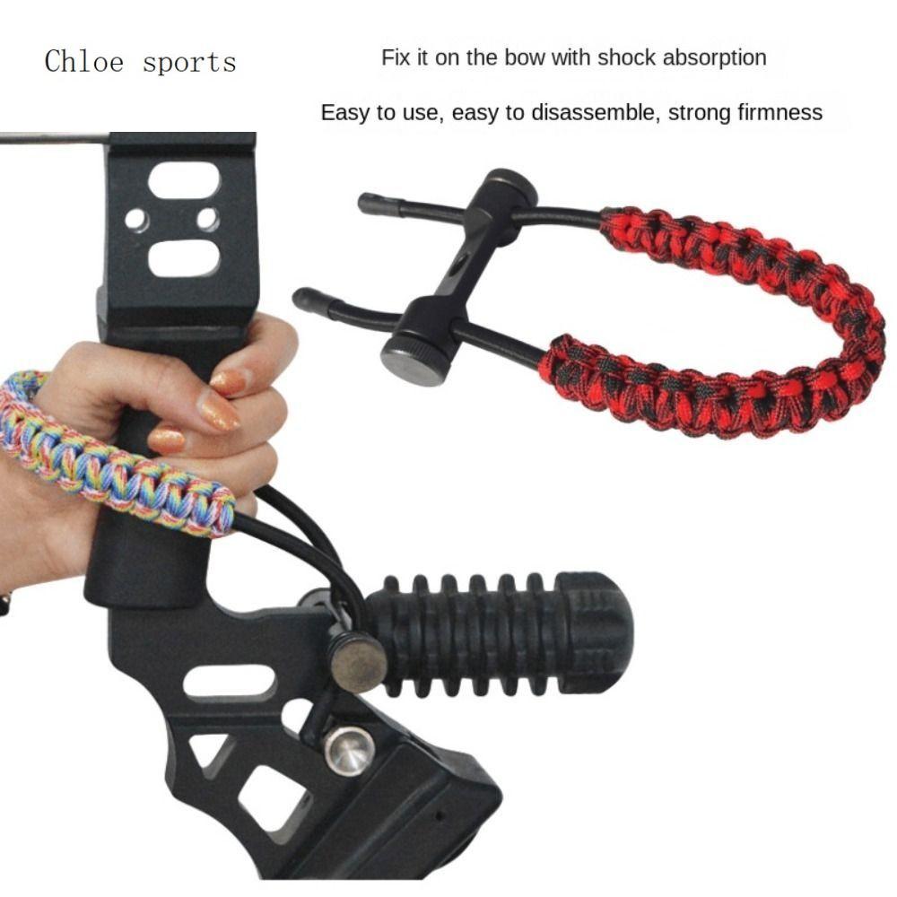 CHLOE Sling Bow Arrow Protector Arrow Cord Braided Wrist Sling Hand Loop