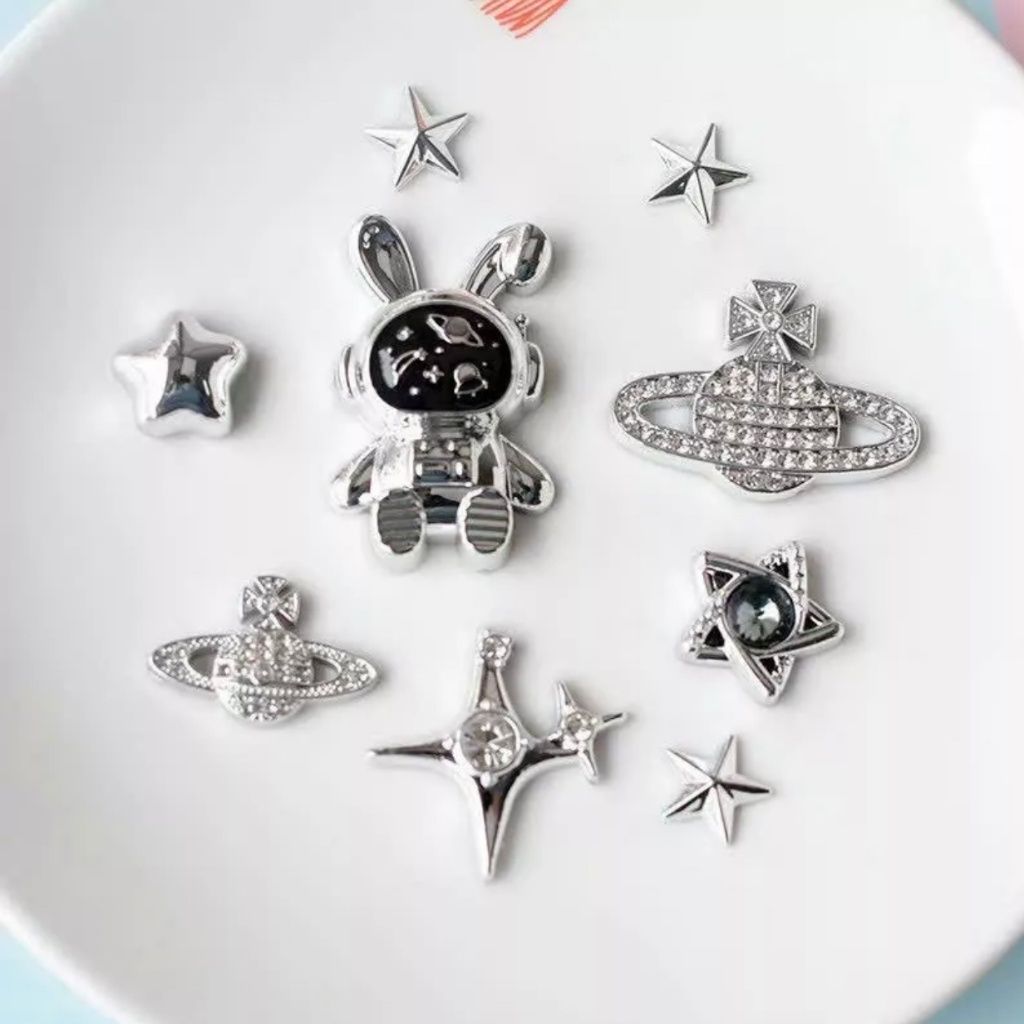 Combo 10 Charm,Sticker 2D 3D Ngẫu Nhiên Siêu Dễ Thương Gắn Dép , hợp thời trang phù hợp mọi lứa tuổi - 3