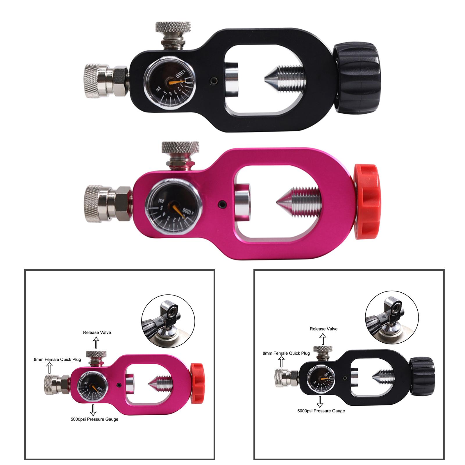 Scuba Din Refill Adapter, Cylinder Refill Adapter Accessory, Scuba Fill Station Scuba Adapter for Diving Equipment