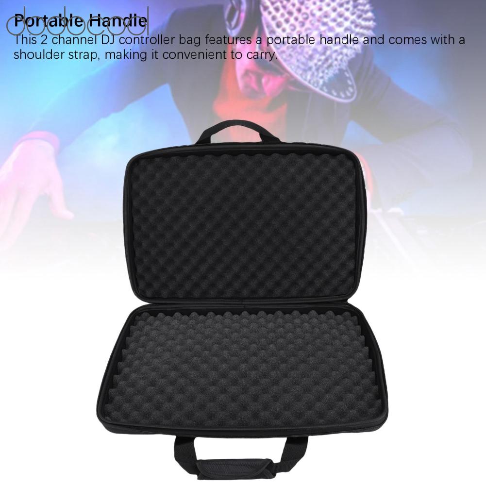 Dodocool Túi đựng bộ điều khiển DJ Hộp đựng bộ điều khiển DJ đa năng 53x35x8cm cho Studio