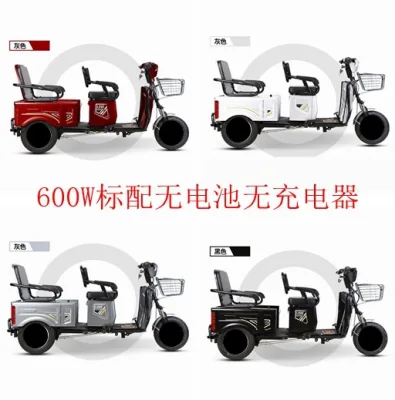 The new elderly leisure electric tricycle, adult transportation tricycle, the elderly electric small family car