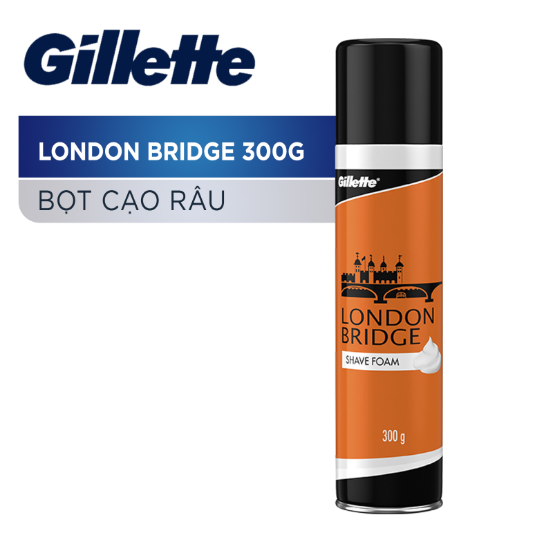 Bọt cạo râu Gillette London Bridge 300ml
