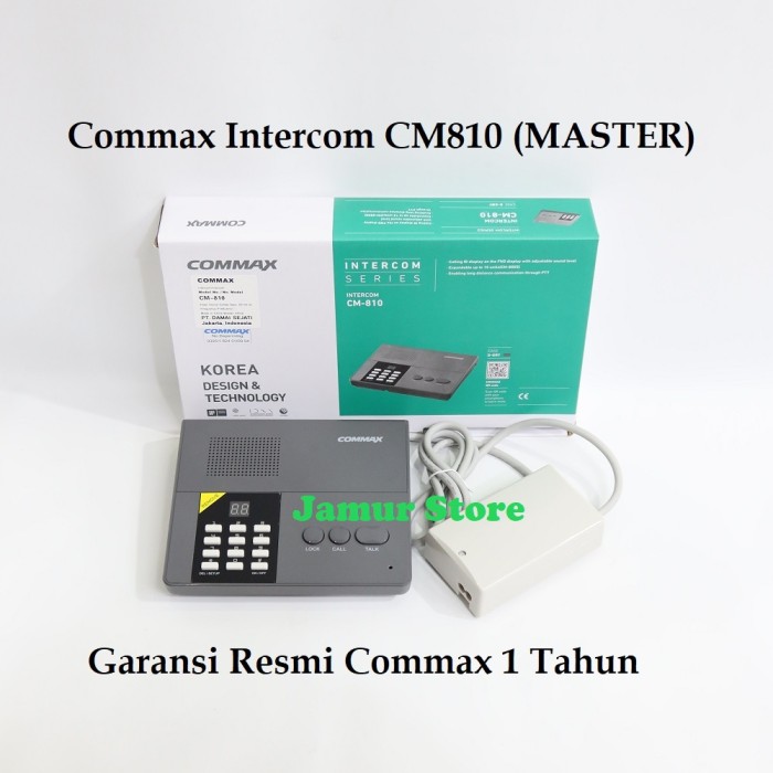 INTERCOM WIRELESS COMMAX CM-810 Harga  2,185,000 Ringgit*Penghantaran Percuma