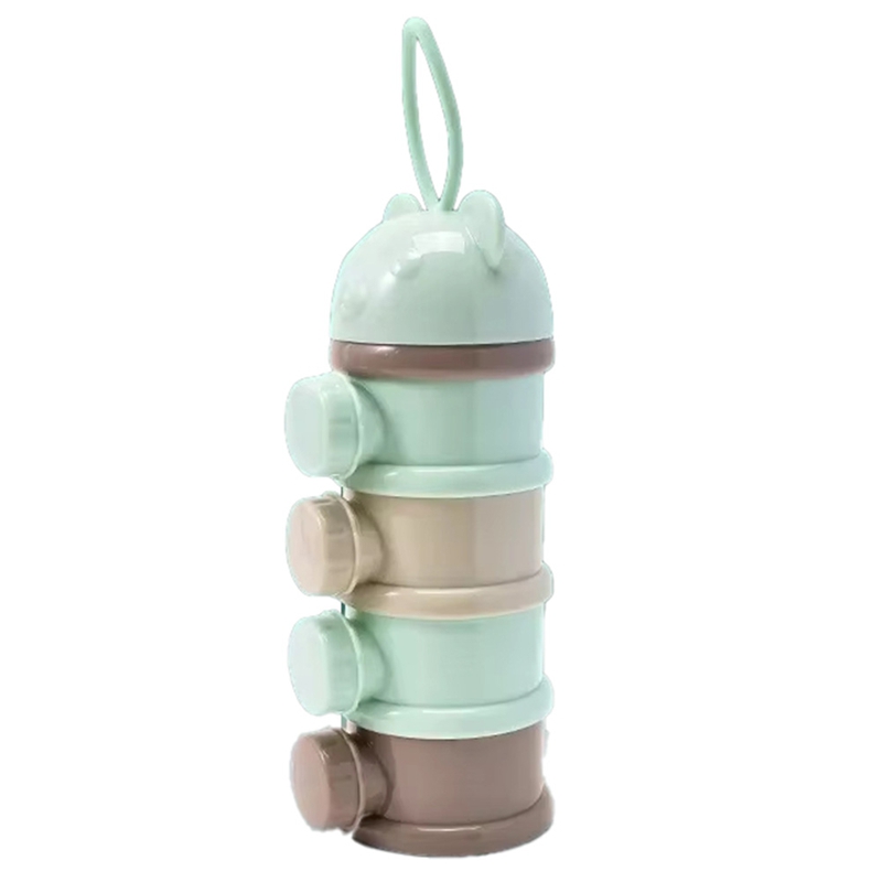 S2【Latest model】 Portable Baby Formula Milk Powder Dispenser,Infant Toddler Snack Food Storage Container,Kids Food Storage Snack Box ราคา 328 บาท*ส่งฟรี