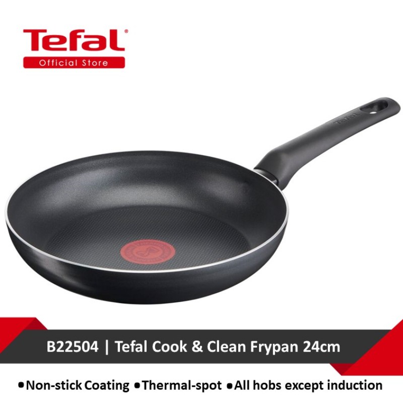 Tefal Cook & Clean Frypan 24cm B22504 Singapore