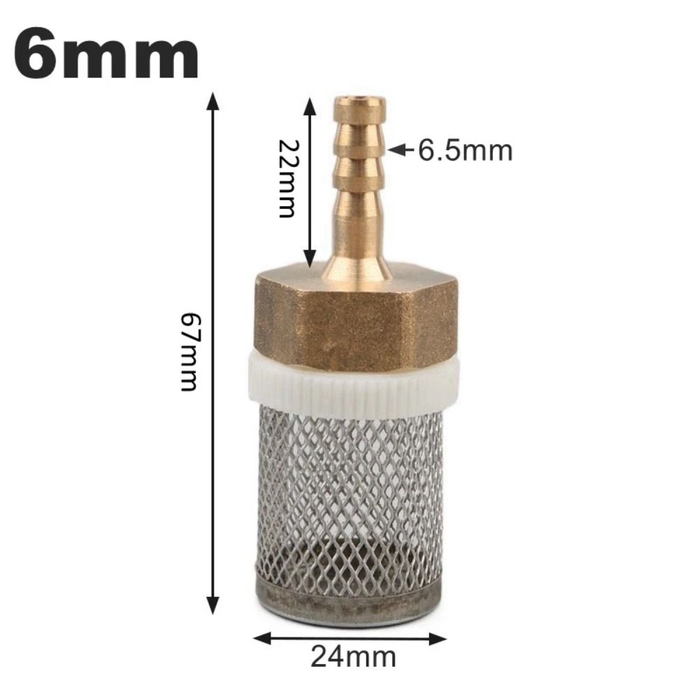 MISFORTUNESTORE17RE1 1Pcs Bơm phun Bộ lọc ống Bộ lọc bằng đồng Rửa xe Lưới lọc  6-19mm - 4