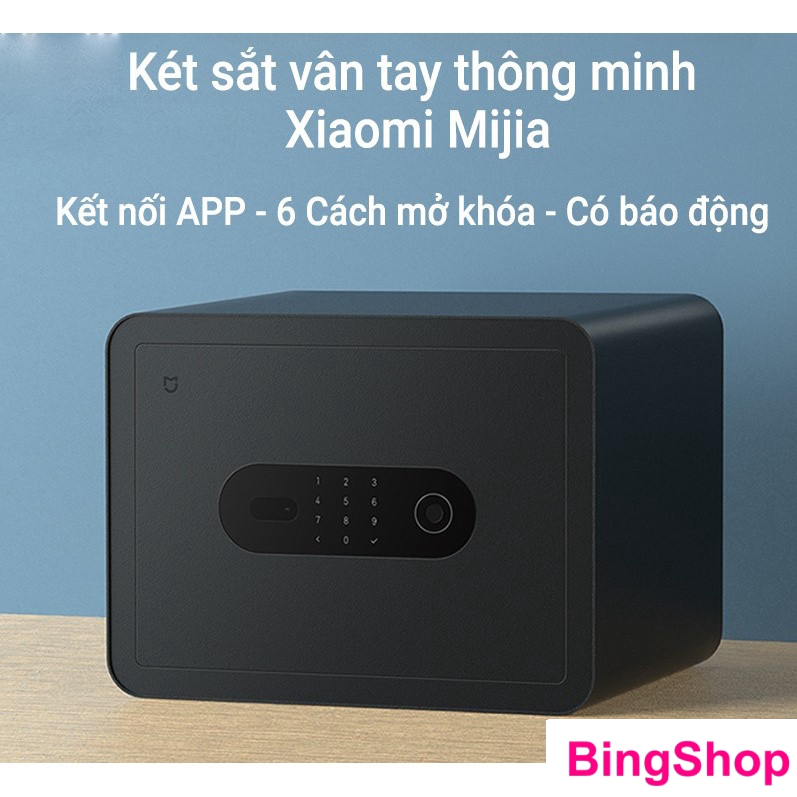 Két Sắt Điện Tử Vân Tay Thông Minh Xiaomi Mijia Smart Safe BGX-5/X1-3001 - Chính Hãng