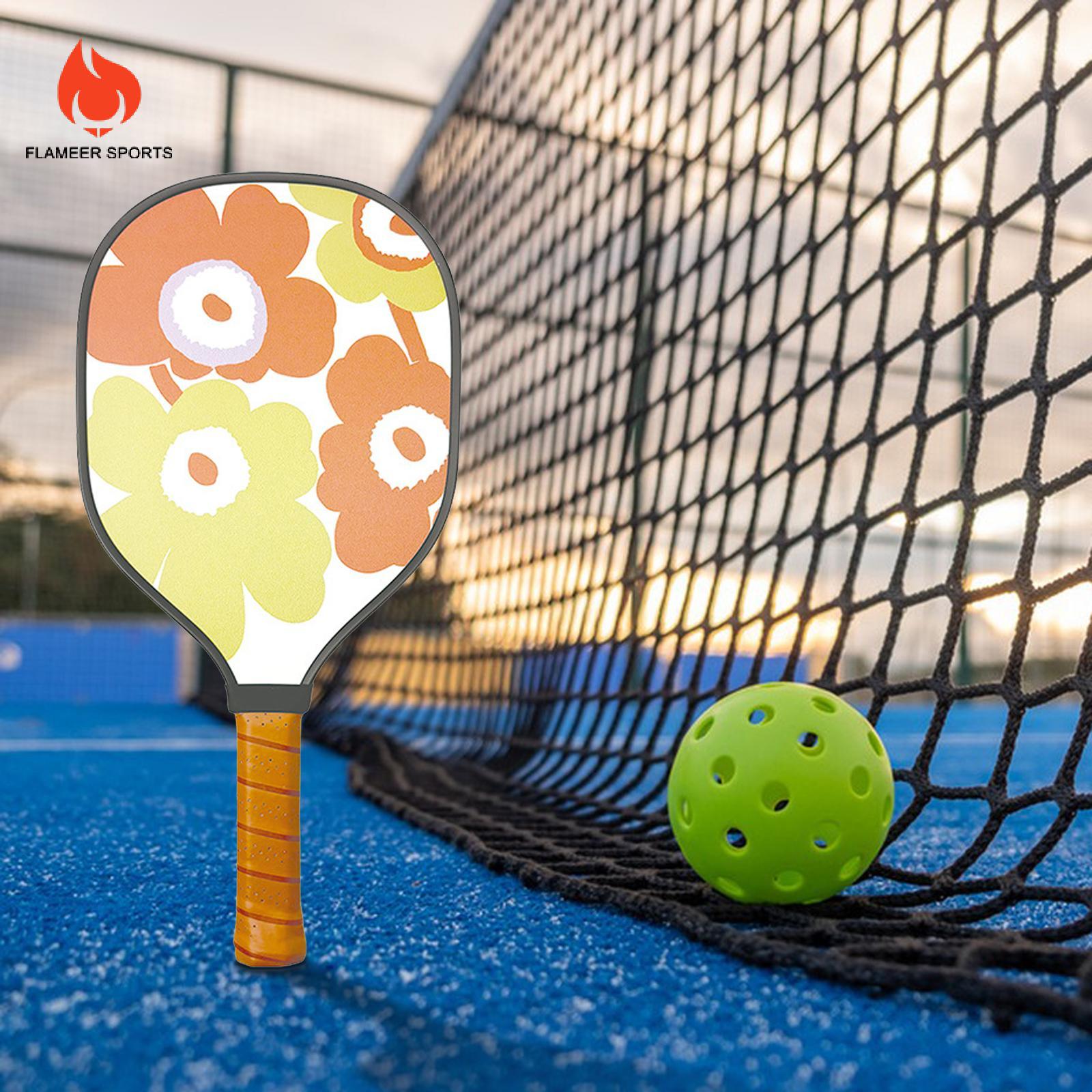 Flameer vợt pickleball Hiệu Suất Cao bằng gỗ nhẹ Cao Cấp Với tay cầm thoải mái Cho Nhất quán Xoay Kiểm Soát Cân Bằng Thực Hành