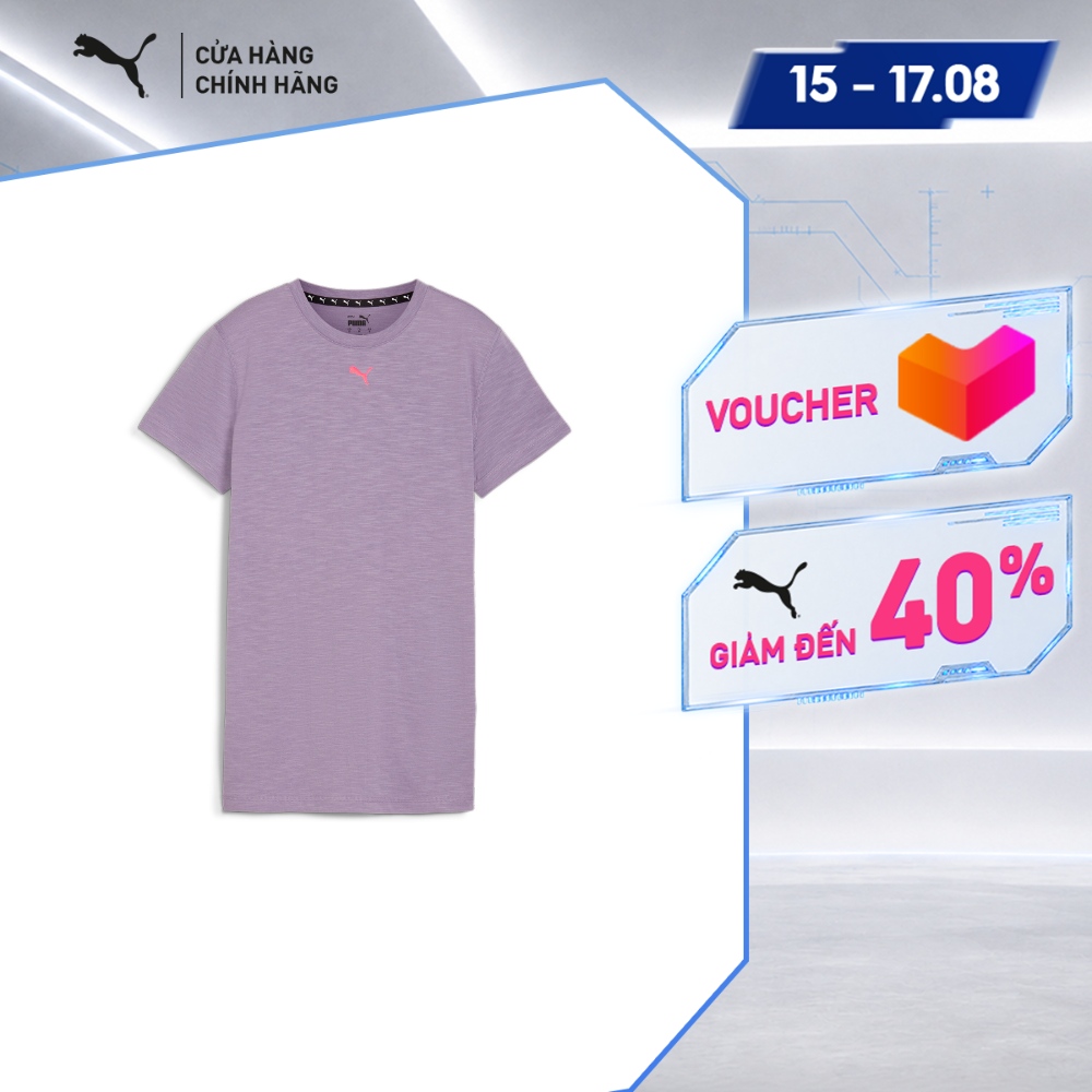 Áo thun PUMA Nữ Graphic Concept Pale Plum Màu Tím