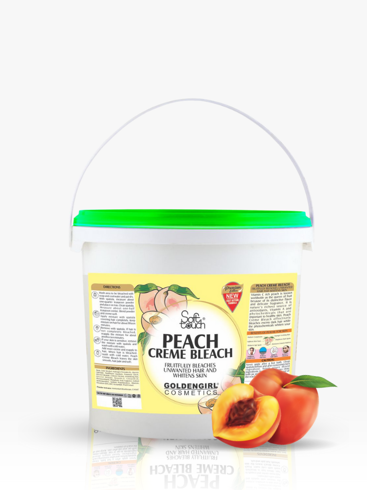 Soft Touch Peach Creme Bleach | Body Moisturising Care | 3kg