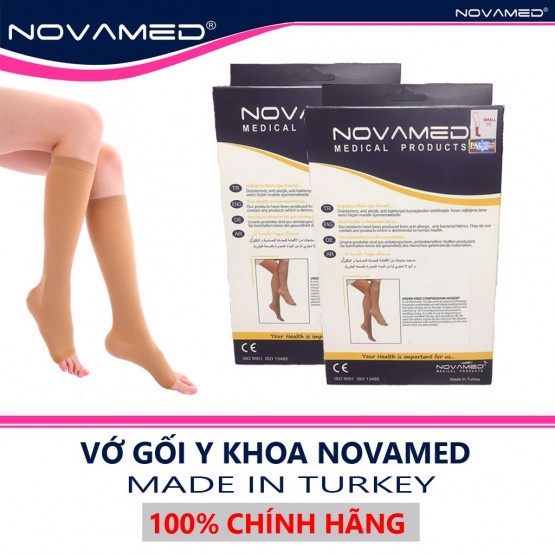 Vớ Y Khoa Novamed - Tất Suy Giãn Tĩnh Mạch chi dưới đỡ tê mỏi chân