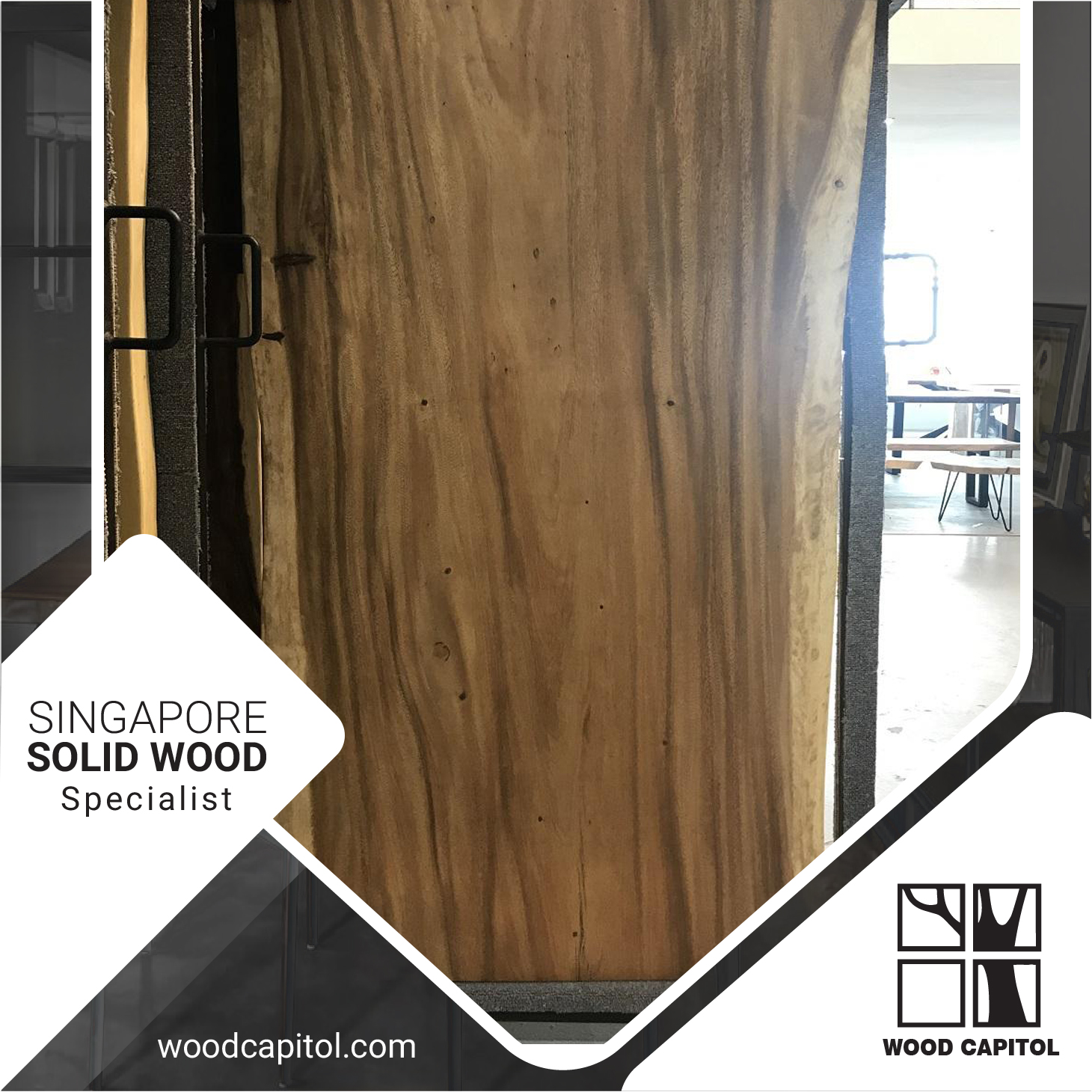 Wood Capitol Suar Solid Wood Table