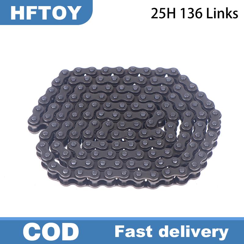 HFTOY 25H Chuỗi Với Phụ Tùng Thạc Sĩ Liên Kết 49cc 2 Động Cơ Đột Quỵ ATV Quad Đi Kart Bụi Bẩn Túi Mini Động Cơ Xe Đạp Phần 62 68 132 136 138 158