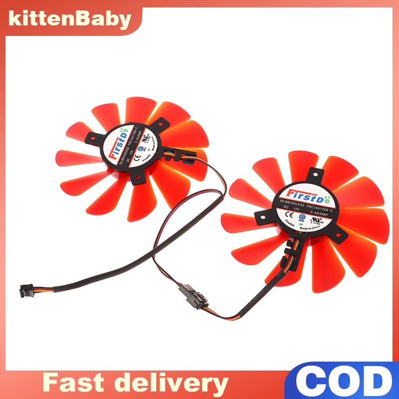 👉Hot Sale kittenBaby New 87Mm Đường Kính RX-570-RS RX-580-RS FDC10U12S9-C Cho Rx570 Rx580 Video Card Đồ Họa Làm Mát Như Thay Thế Fan Giá 134,890 Đồng*Miễn phí vận chuyển