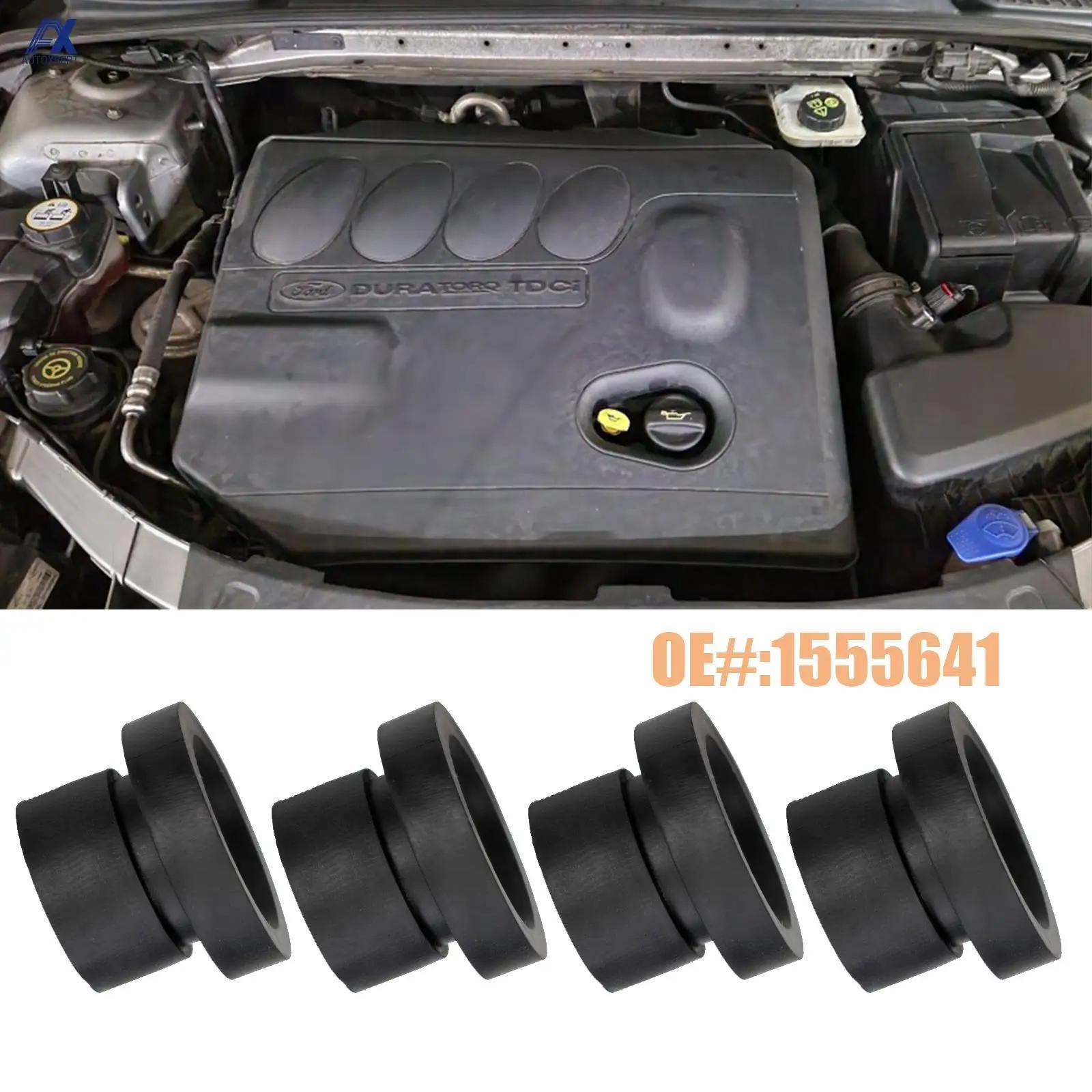 4 cái bọc động cơ cao su Grommet đệm gắn kết Bush Stopper cho FORD FOCUS 2 MK2 cho Galaxy C S Max Mondeo MK4 4 động cơ bonnets miếng đệm