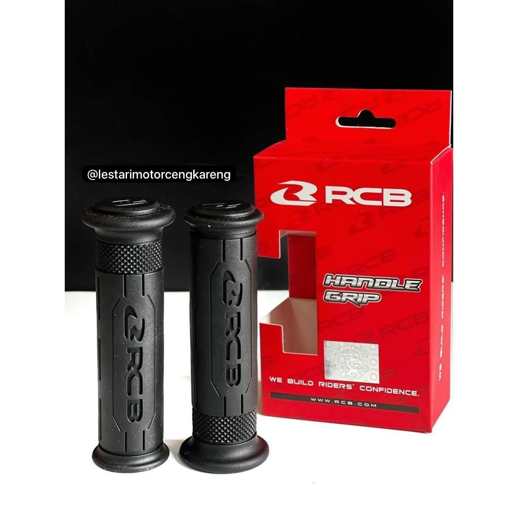 NEW HANDGRIP GRIP RCB ORIGINAL RACING BOY HG 77 HITAM UNIVERSAL Harga 97,500 rupiah*Gratis Ongkir