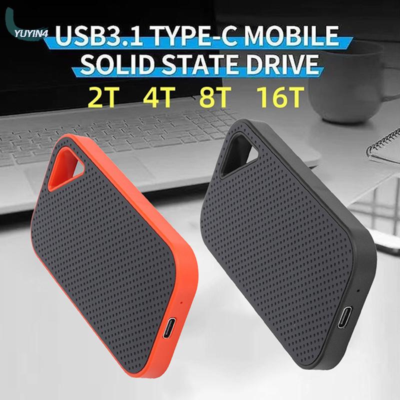 YUYIN4 Di động SSD SSD bên ngoài Ổ cứng 64GB SSD Type-C USB 3.1 m. 2 cho máy tính xách tay máy tính để bàn điện thoại Mac Bộ nhớ Flash đĩa