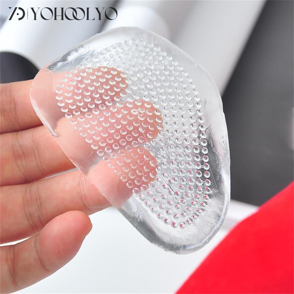 Silicone Gel Forefoot Insole Shoes Pads High Heel Soft Orthopedic Insole Anti-Slip Foot Protection - ยี่ห้อ YOHOOLYO ราคา 15 บาท*ส่งฟรี