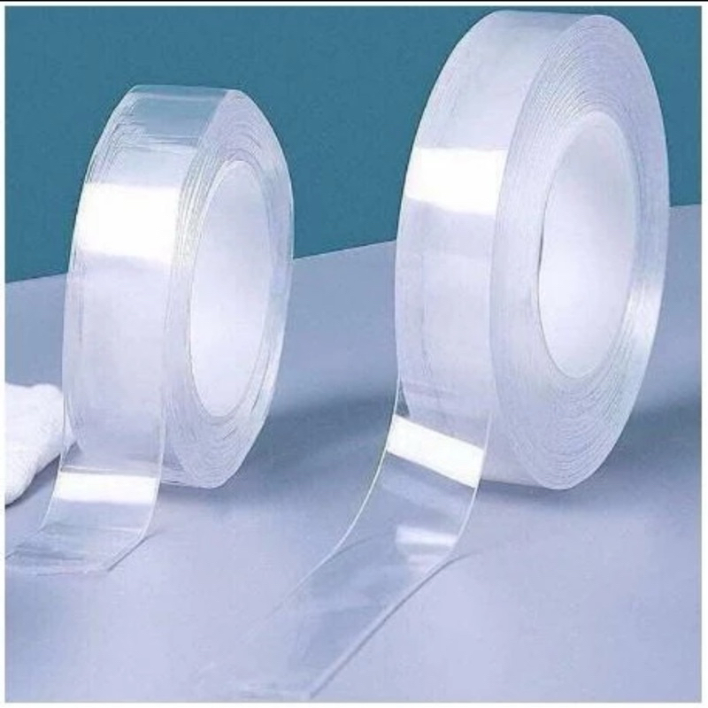 Băng keo nano 2mặt trong suốt