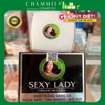 Kem nám Sexy Lady Hà Kiều Anh 50g - Ngừa nám, tàn nhang, Đồi mồi hiệu quả - Kem face Hà Kiều Anh