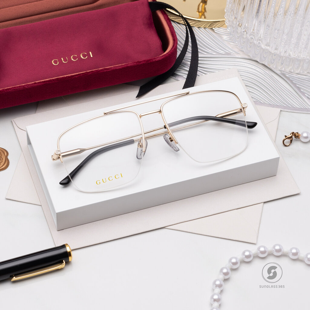 แว่นสายตา Gucci GG1415O 001 ราคา 25,200 บาท*ส่งฟรี