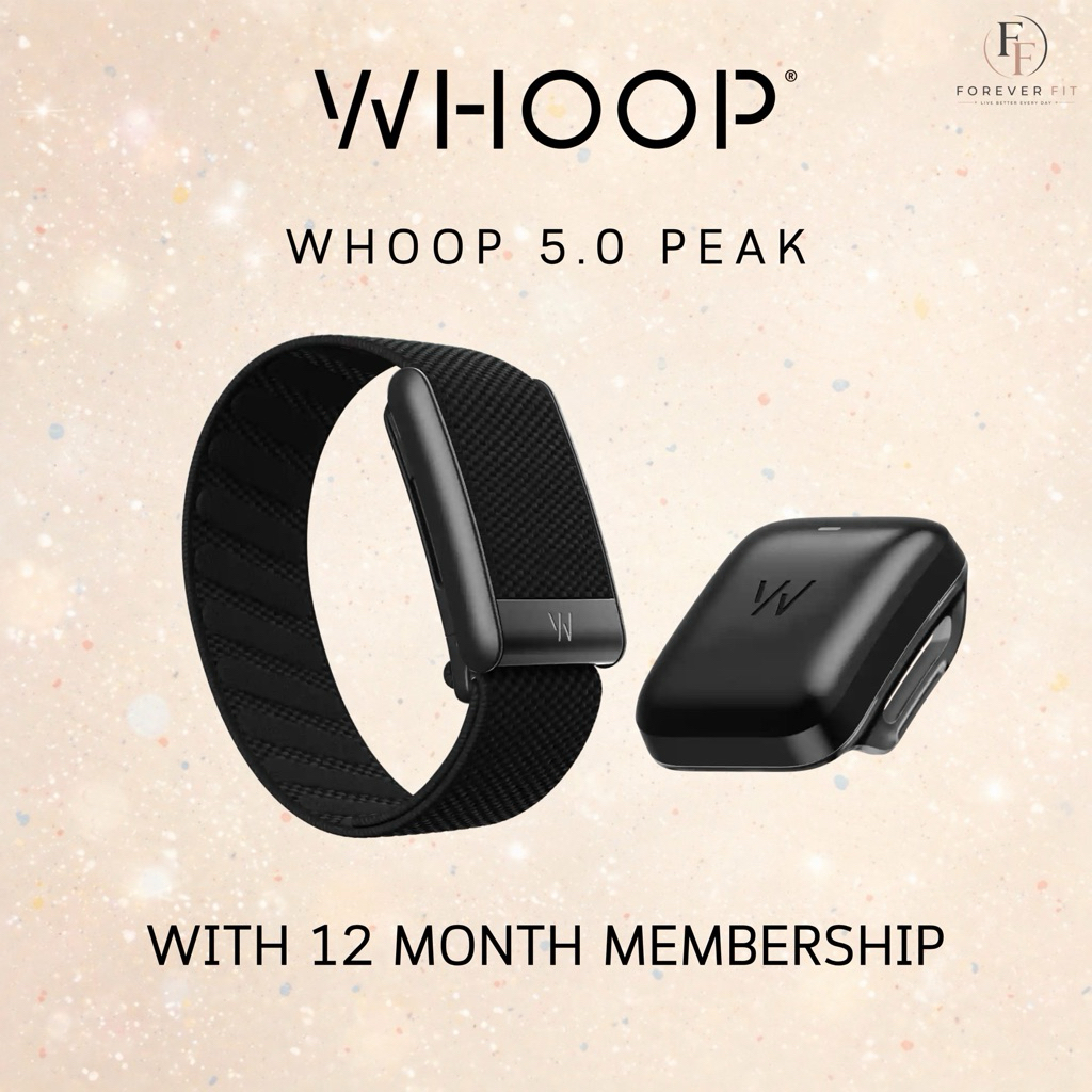 อุปกรณ์สมาร์ทและแกดเจ็ต WHOOP () สายรัดข้อมือ 5.0 Peak Heart Rate Monitor (สมาชิก 12 เดือน) ราคา 11,500 บาท*ส่งฟรี