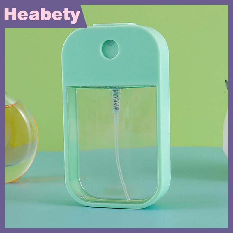 Heabety 45ml Disposable Mini Card Spray Bottle Hand Sanitizer Alcohol Bottles Perfume Bottle Travel Press Portable Sub-bottling Cosmetic