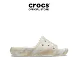Dép Quai Ngang Unisex Crocs Classic Marbled - Bone - 211211-2Y3