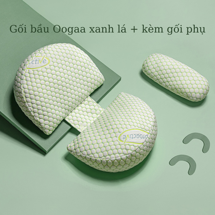 Gối bầu gối bầu cánh tiên oogaa cao cấp 2 lớp