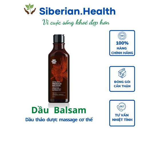 Dầu mage Balsam - Dầu thơm Siberian Pure Herbs Collection Extra Rich Mage Balsam - Siberian Wellness - 250ml