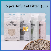Tofu Cat Litter - Plant-based and Food Grade, 6L