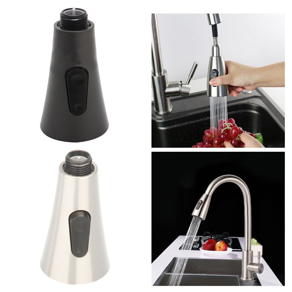 【Unirax】 Đầu vòi phun Vòi nhà bếp đầu vòi nóng lạnh nhựa thay thế kéo ra 【hàng có sẵn】