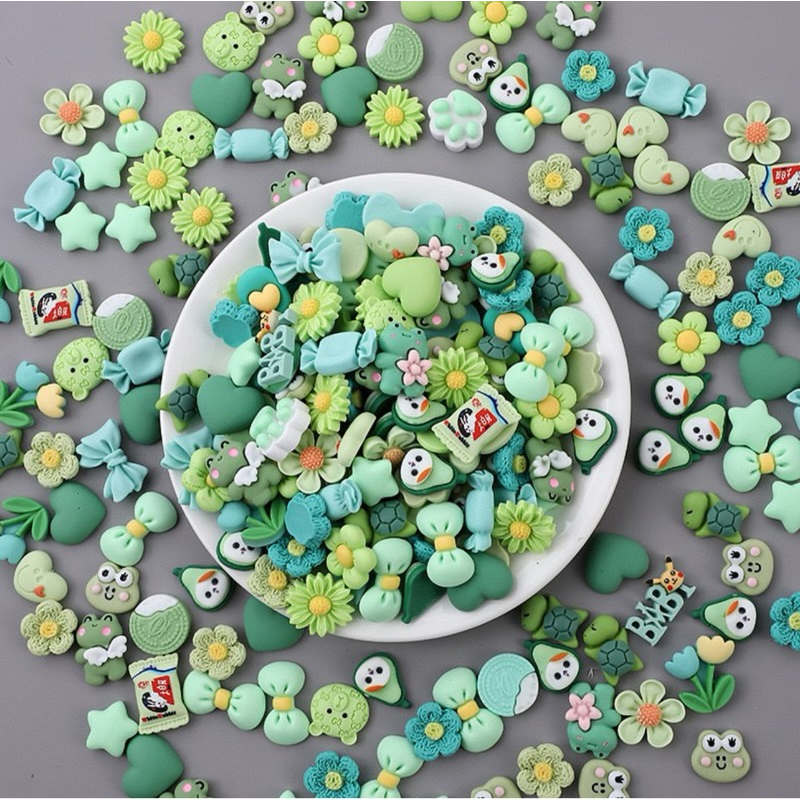 Very Cute Crocs Shoe Stickers - Random Shoe Accessories - Simple and Cute Crocs Jibbitz Shoe Button Accessories for Sandals - 6