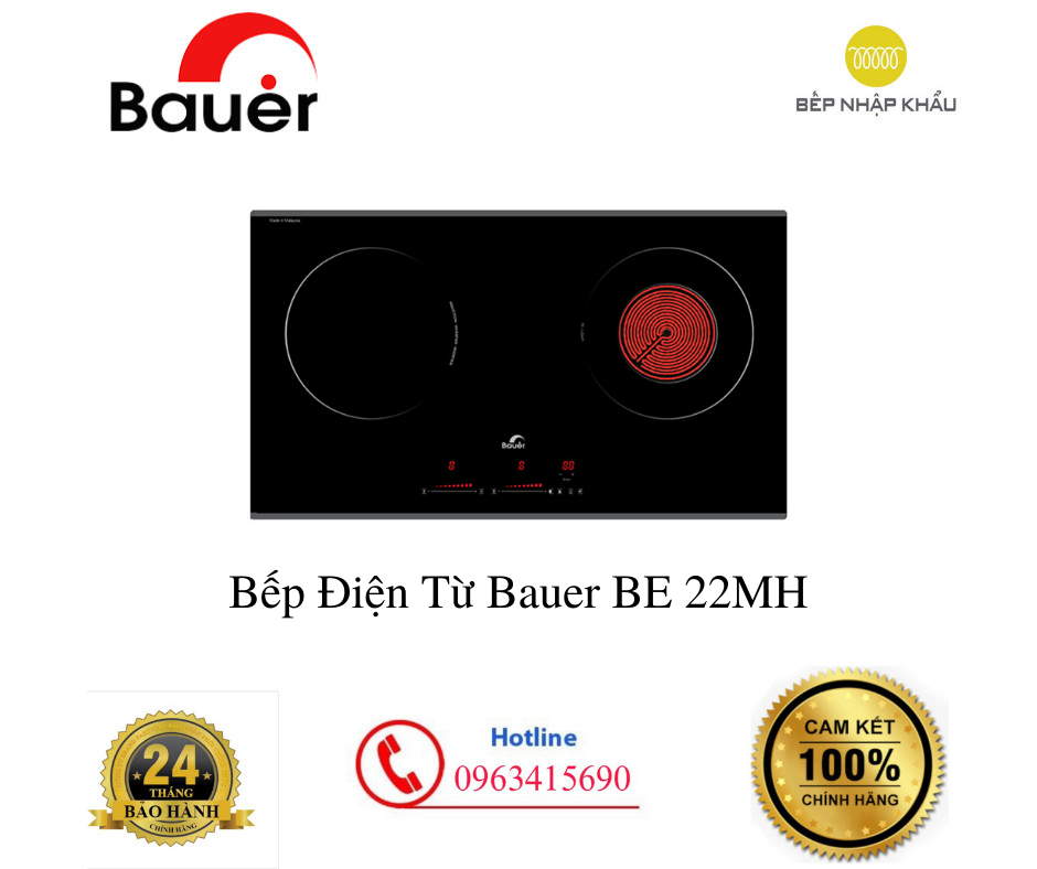 Bếp Điện Từ Bauer BE 22MH - Nhập Malaysia